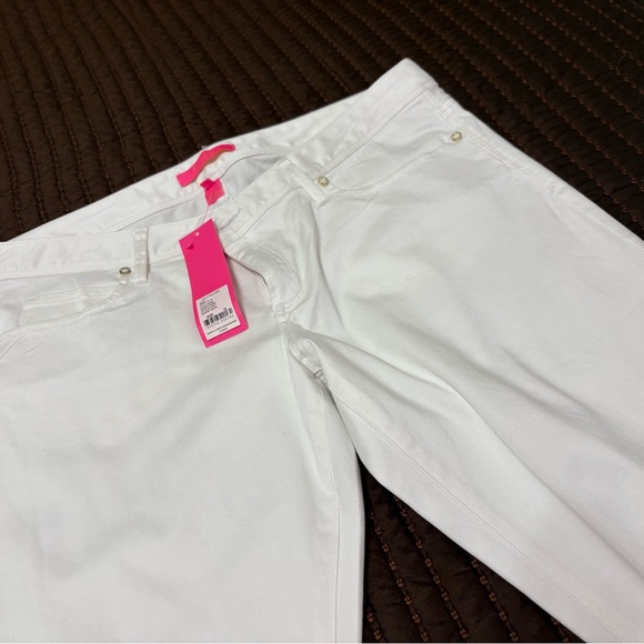 Lilly Pulitzer White Skinny Jeans - Picture 1 of 5
